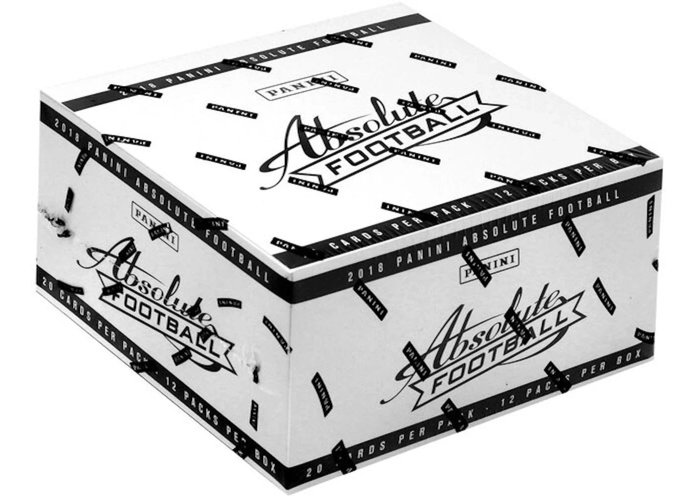 2018 Panini Absolute Football Factory Sealed Multi-Pack Cello Fat Pack Box