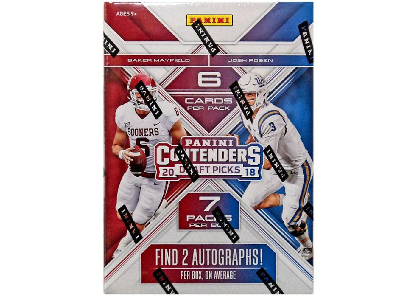 2018 Panini Contenders Draft Picks Football Blaster Box
