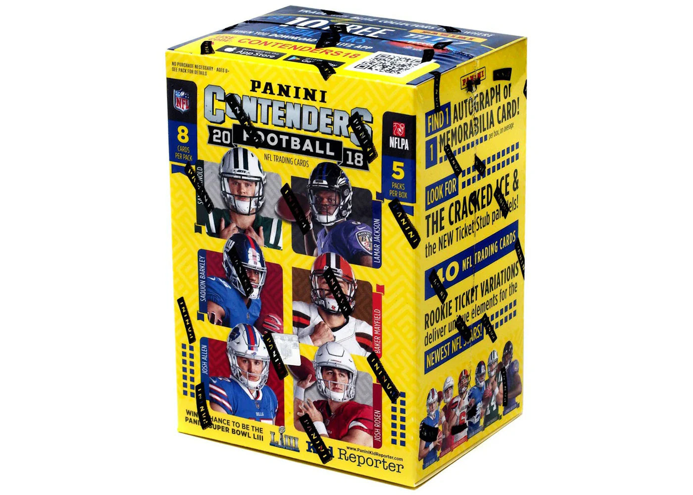 2018 Panini Contenders Football Blaster Box
