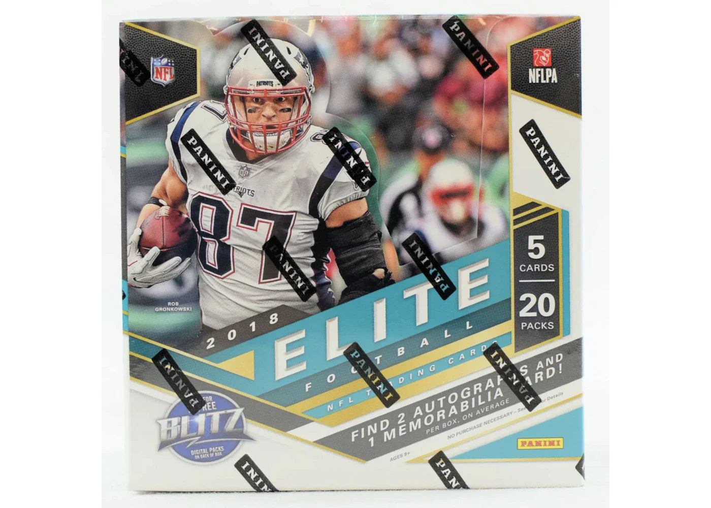 2018 Panini Donruss Elite Football Hobby Box