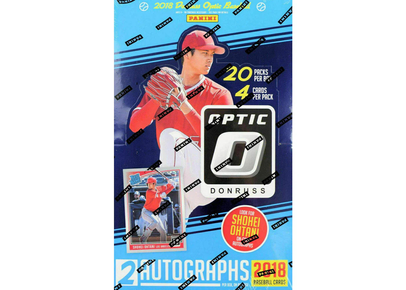 2018 Panini Donruss Optic Baseball Hobby Box
