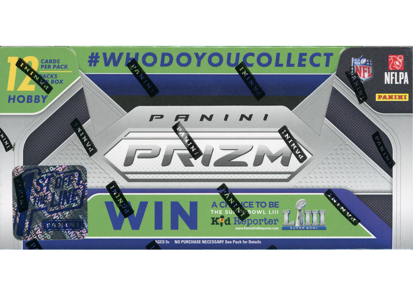 2018 Panini Prizm Football 1st Off The Line Hobby Box
