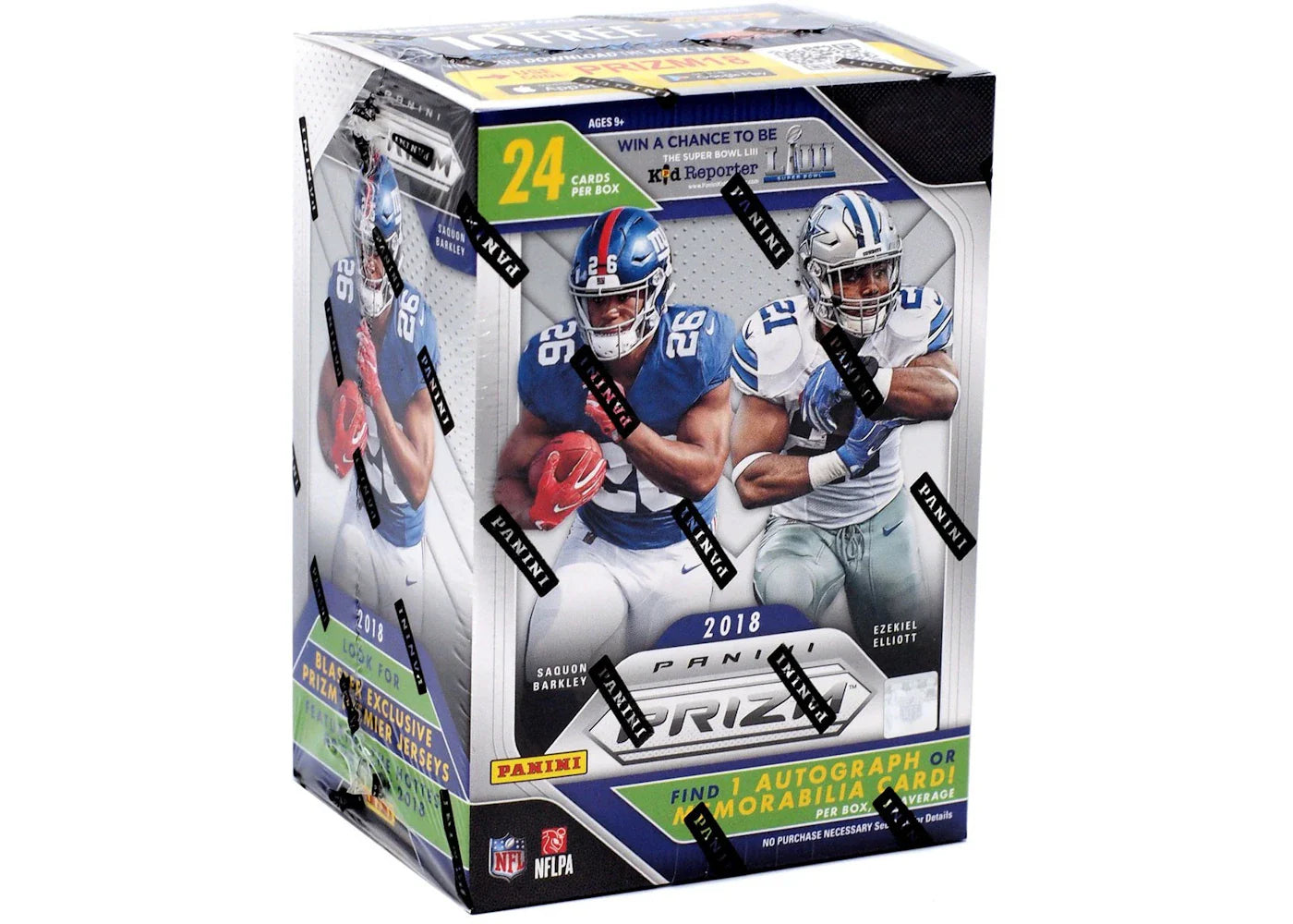 2018 Panini Prizm Football Blaster Box