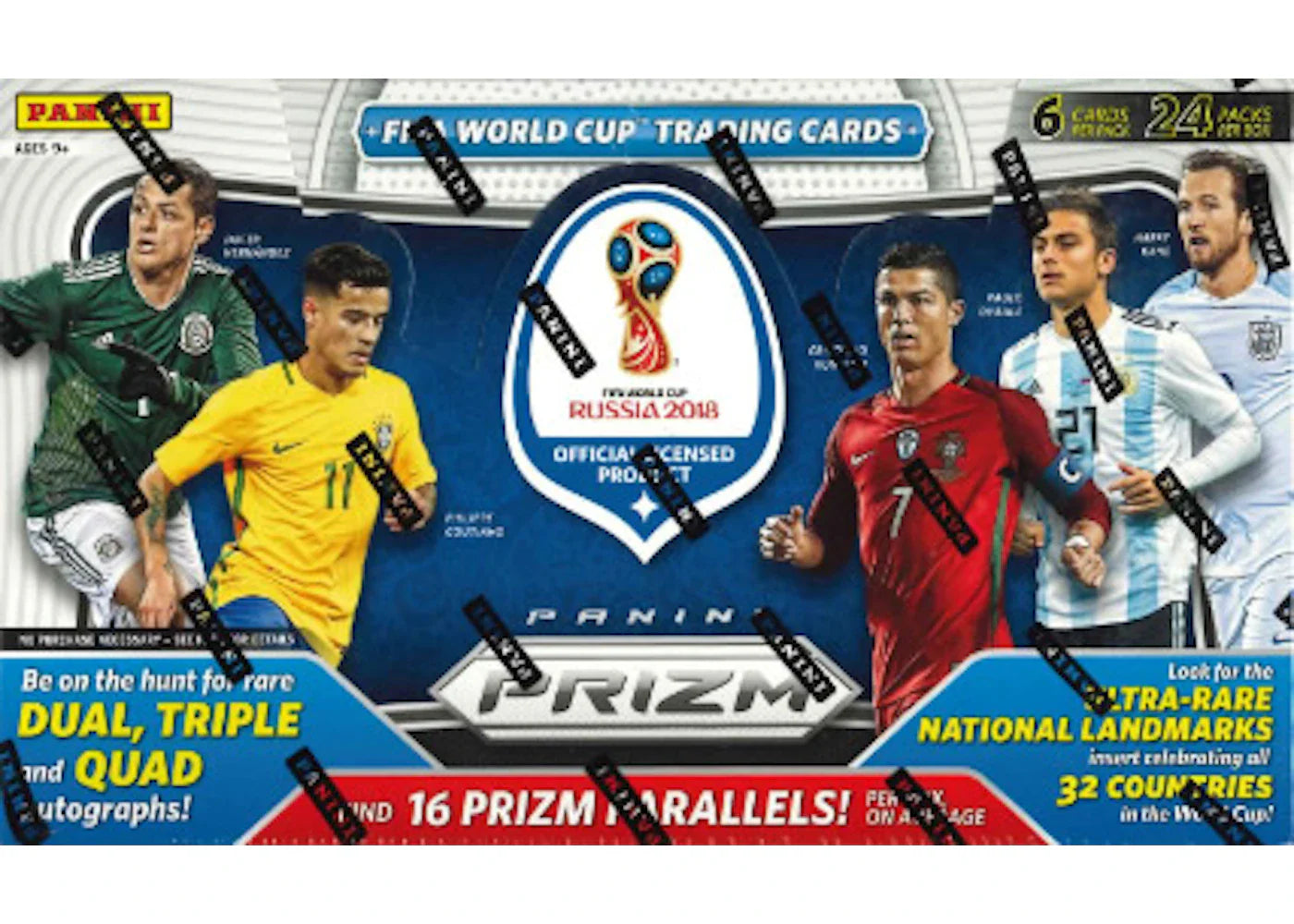 2018 Panini Prizm World Cup Soccer Hobby Box