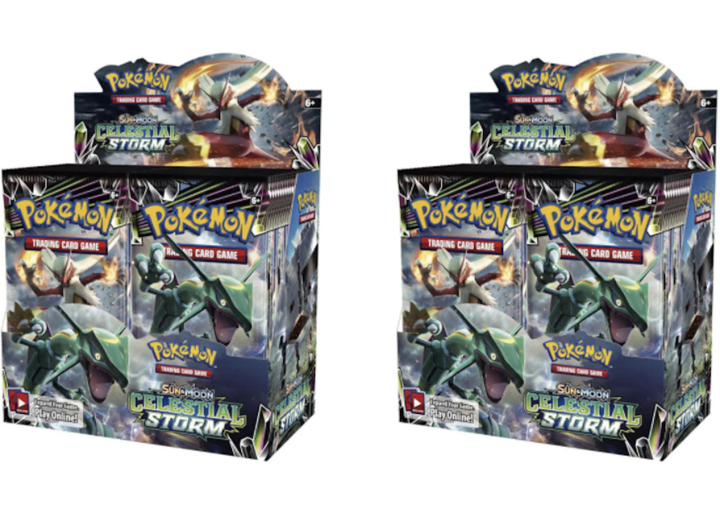 2018 Pokemon Sun & Moon Celestial Storm Booster Box 2X Lot