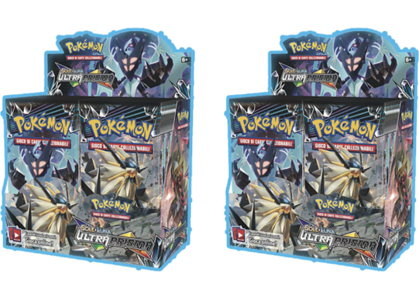 2018 Pokemon Sun & Moon Ultra Prism Booster Box 2X Lot