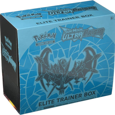 2018 Pokemon TCG Sun & Moon Ultra Prism Elite Trainer Box Dawn Wings Necrozma