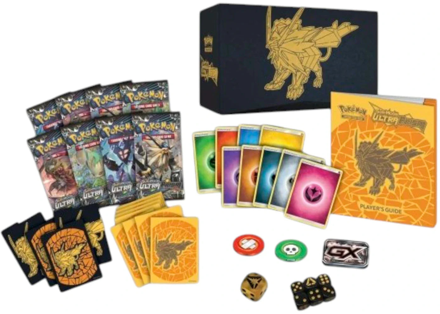 2018 Pokemon TCG Sun & Moon Ultra Prism Elite Trainer Box Dusk Mane Necrozma