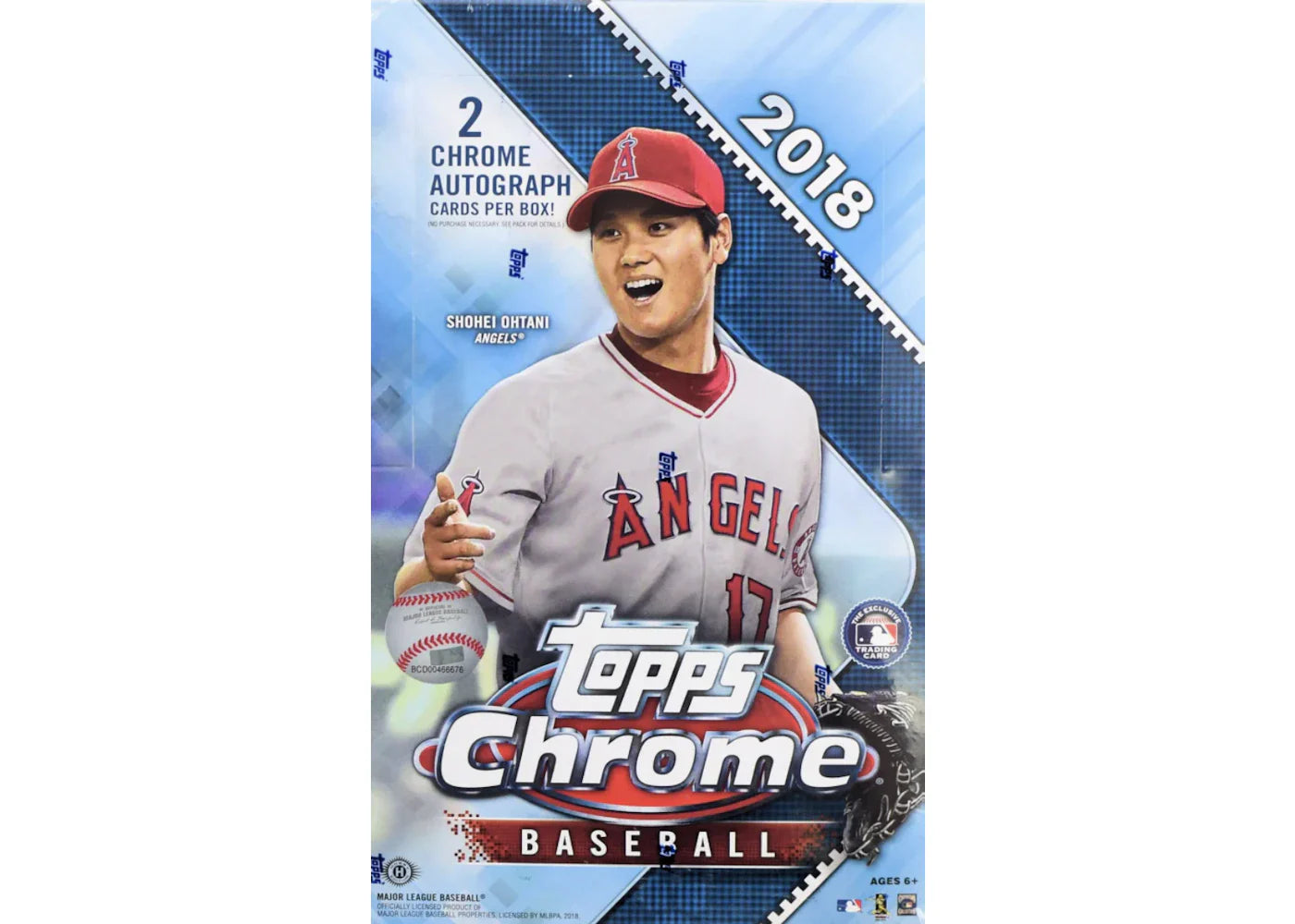 2018 Topps Chrome Baseball Hobby Box