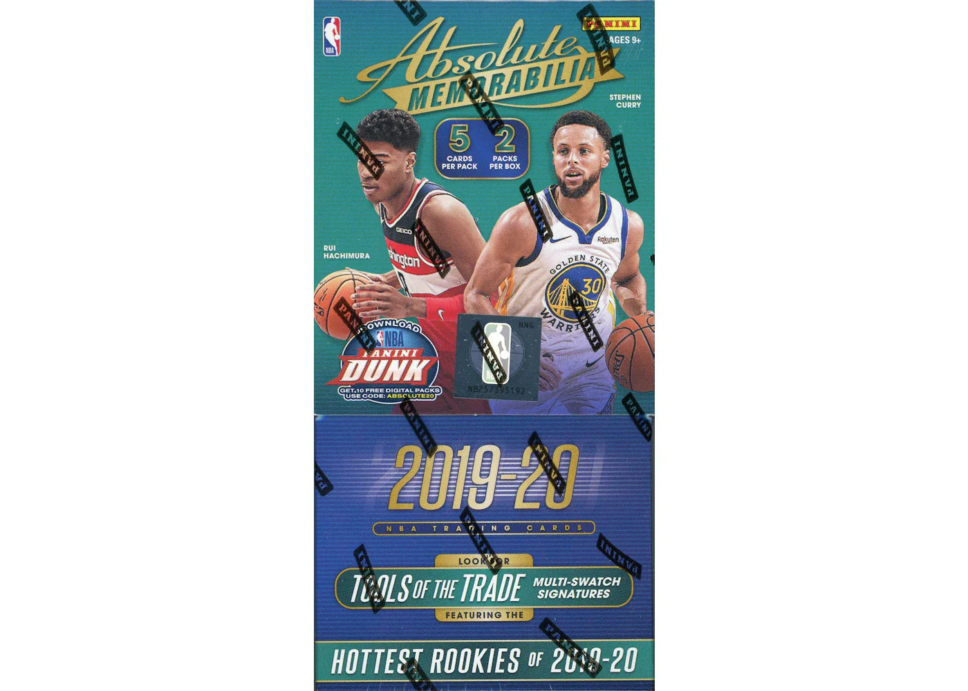 2019-20 Panini Absolute Memorabilia Basketball Hobby Box