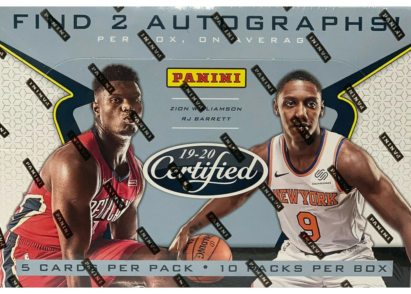 2019-20 Panini Certified Basketball Hobby Box