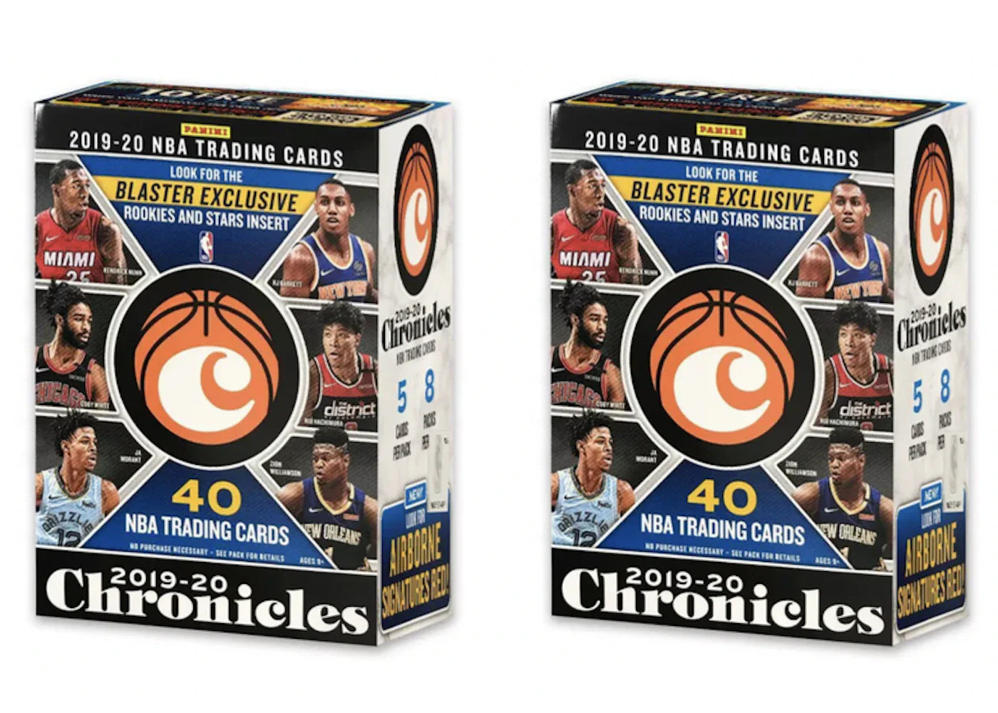 2019-20 Panini Chronicles Basketball Blaster Box 2x Lot