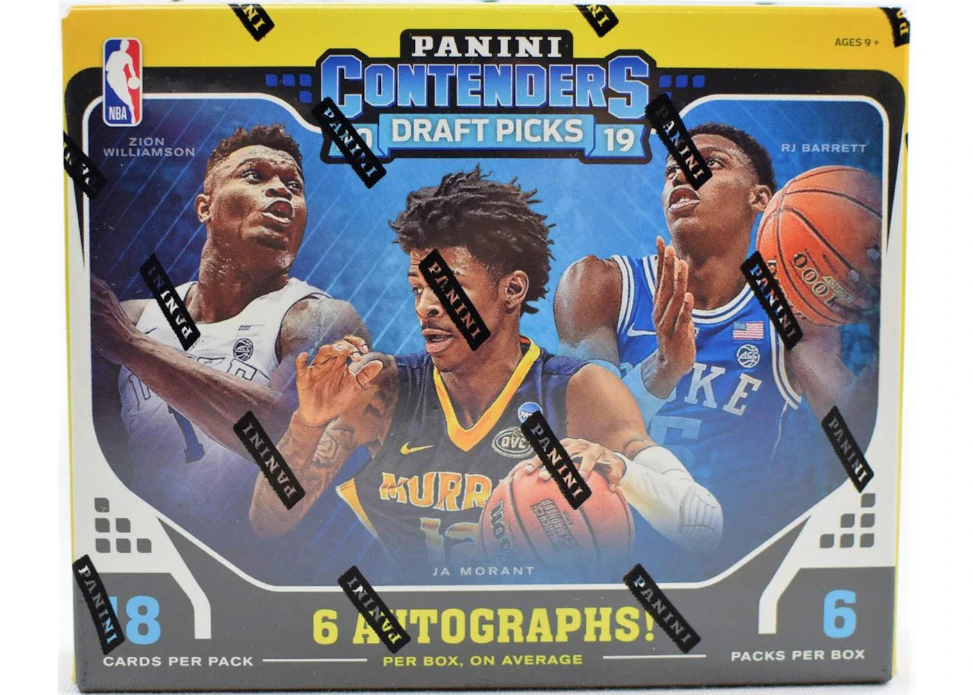 2019-20 Panini Contenders Draft Picks Basketball Hobby Box