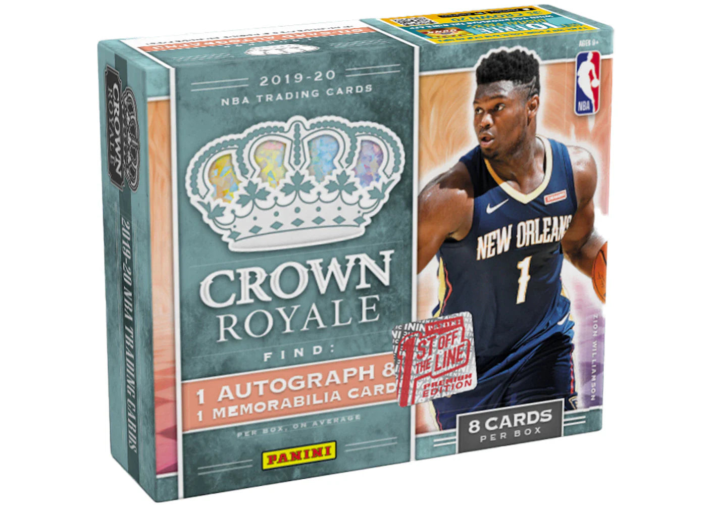 2019-20 Panini Crown Royale Basketball 1st Off The Line Premium Edition Box