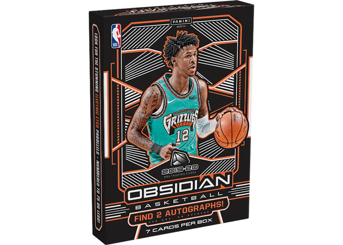 2019-20 Panini Obsidian Basketball Hobby Box
