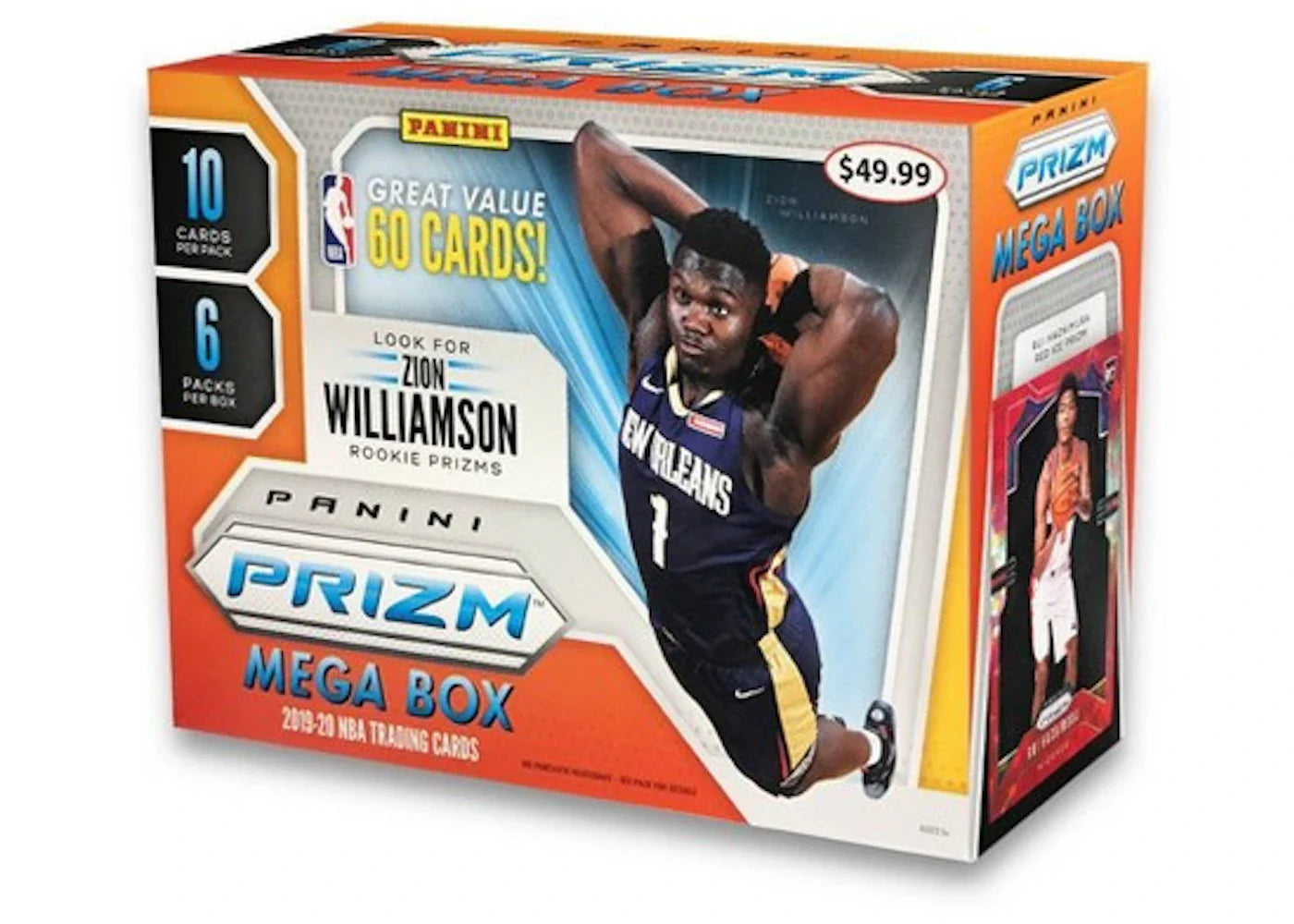 2019-20 Panini Prizm Basketball Target Mega Box