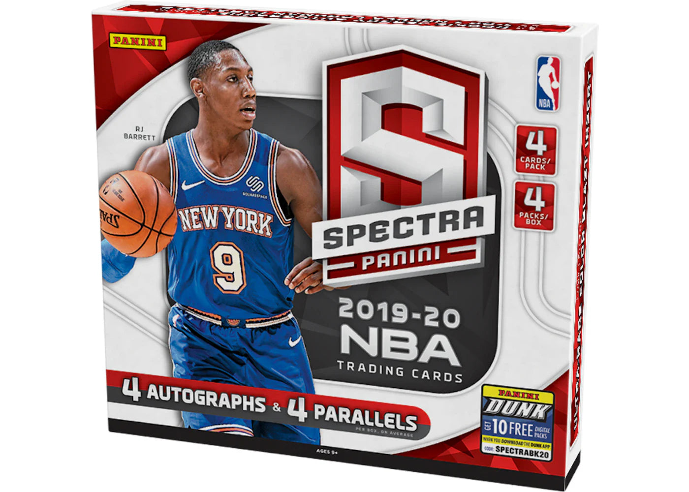 2019-20 Panini Spectra Basketball Hobby Box