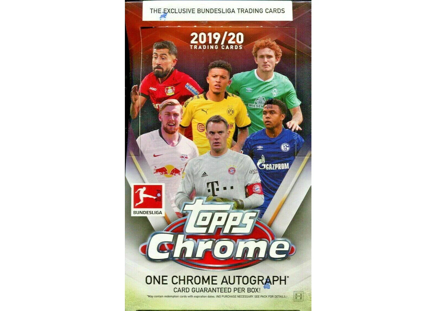 2019-20 Topps Chrome Bundesliga Soccer Hobby Box