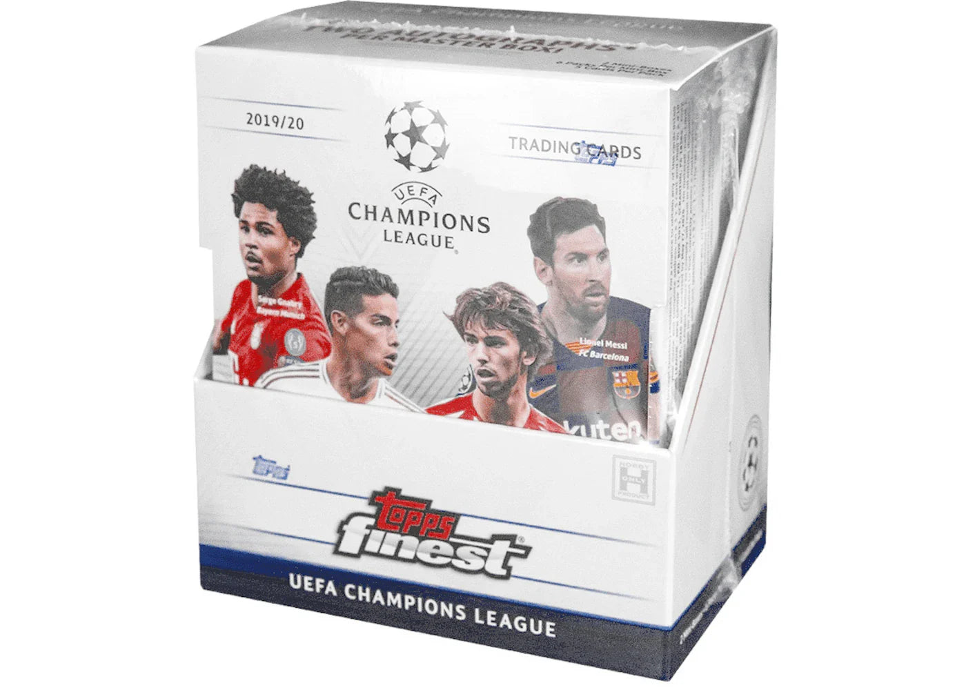 2019-20 Topps Finest UEFA Champions League Soccer Hobby Box