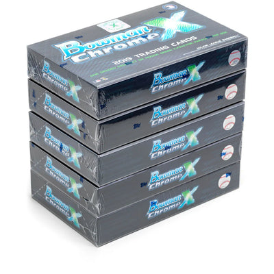 2019 Bowman Chrome X 5 Box Case