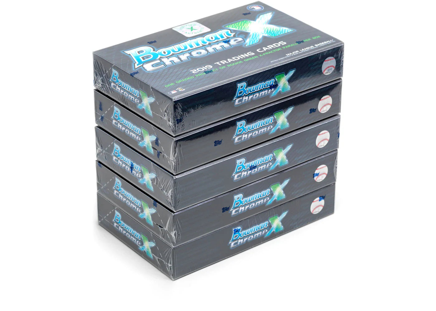 2019 Bowman Chrome X 5 Box Case