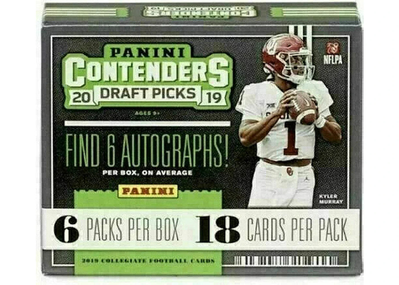 2019 Panini Contenders Draft Picks Football Hobby Box