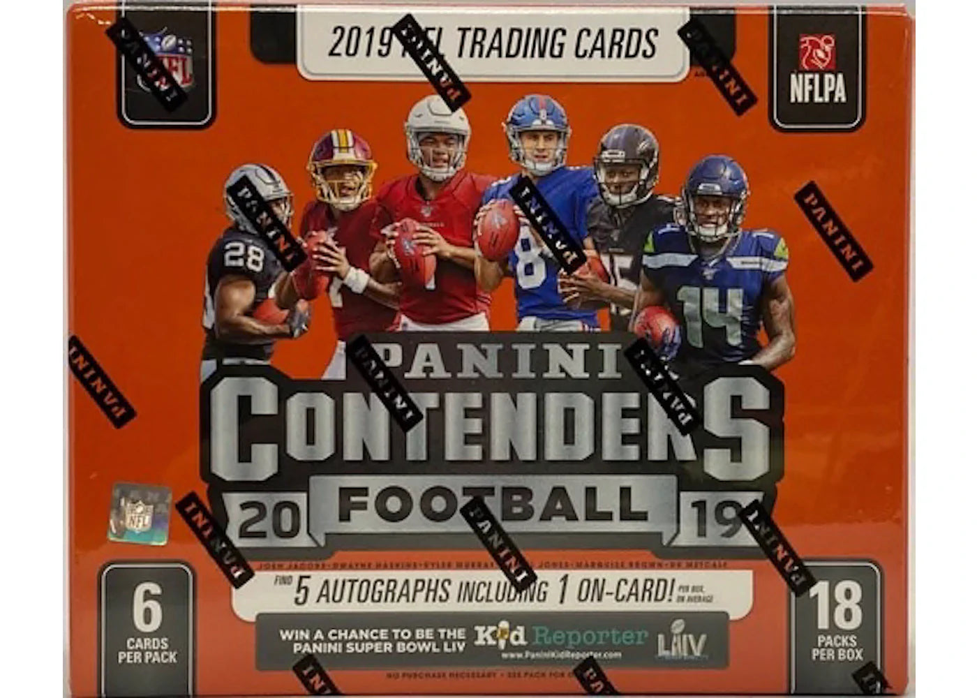 2019 Panini Contenders Football Hobby Box