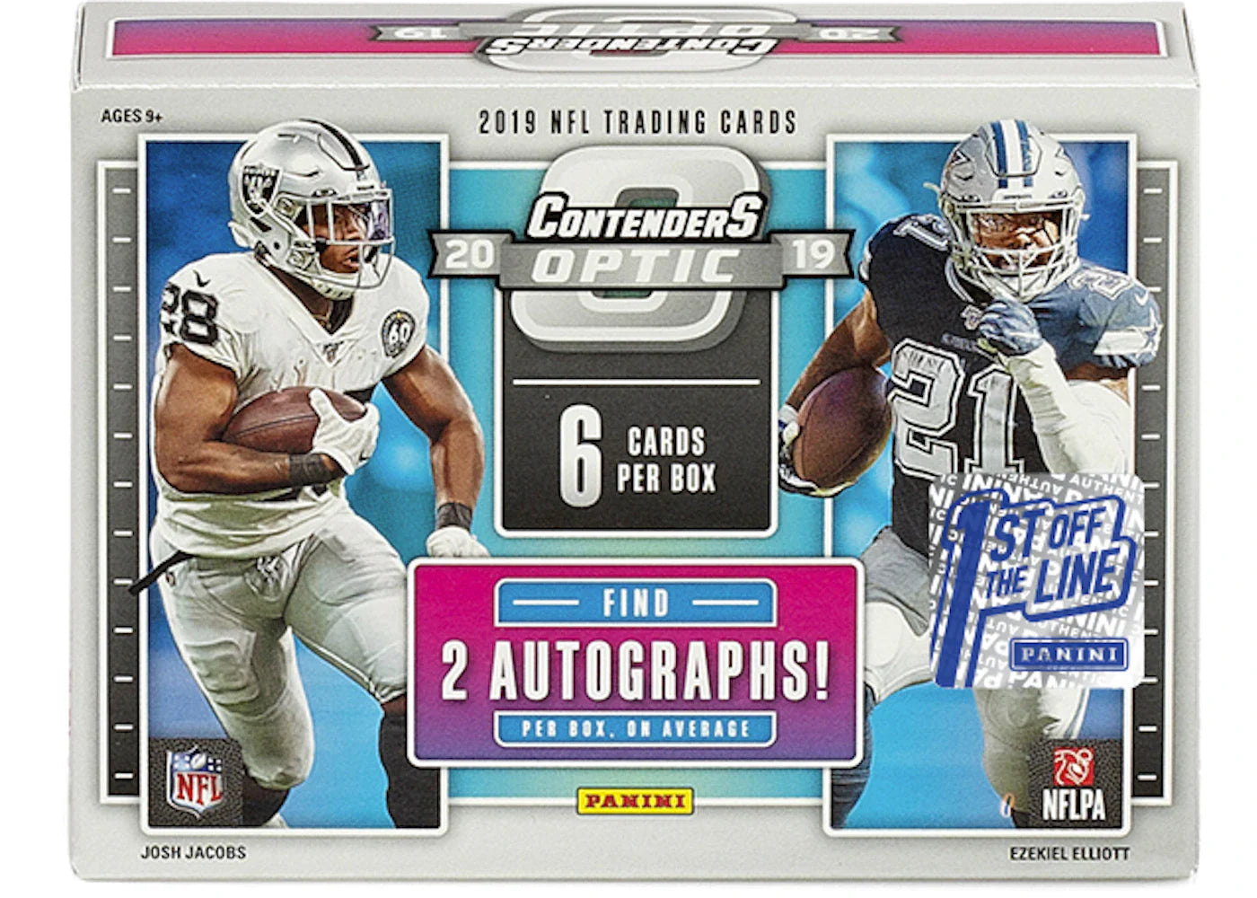 2019 Panini Contenders Optic Football 1st Off The Line Hobby Box