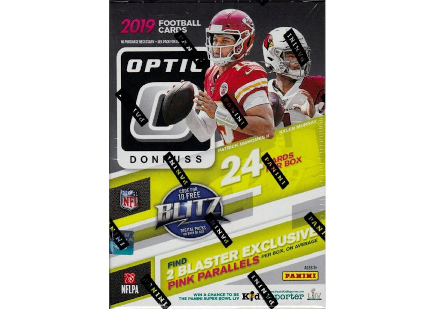2019 Panini Donruss Optic Football Blaster Box (Pink Parallels)