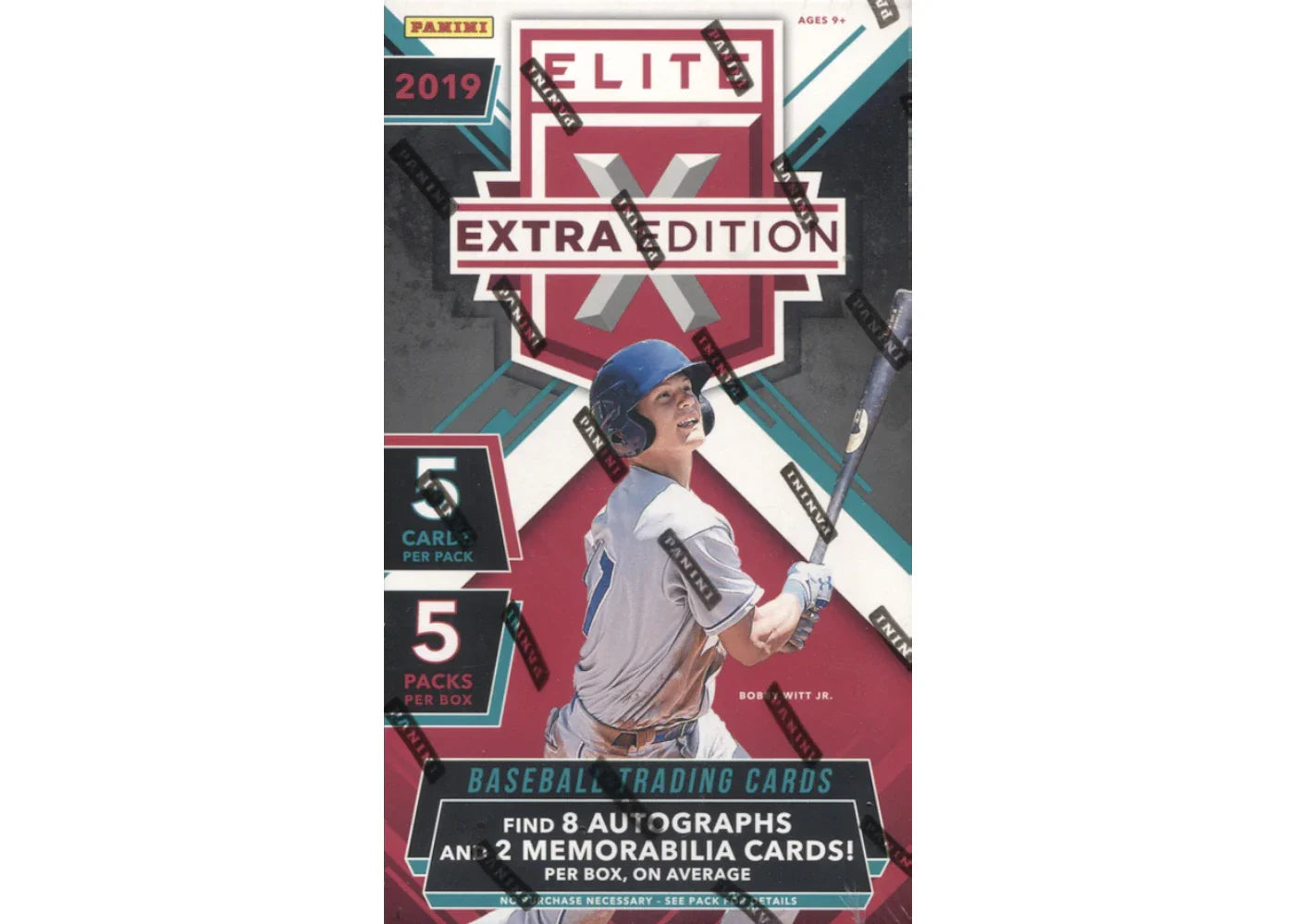 2019 Panini Elite Extra Edition Baseball Hobby Box