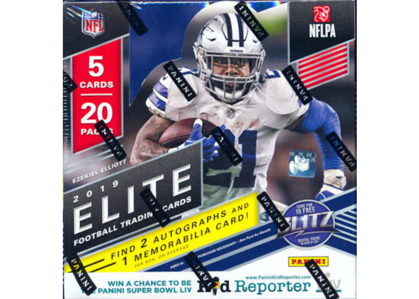 2019 Panini Elite Football Hobby Box