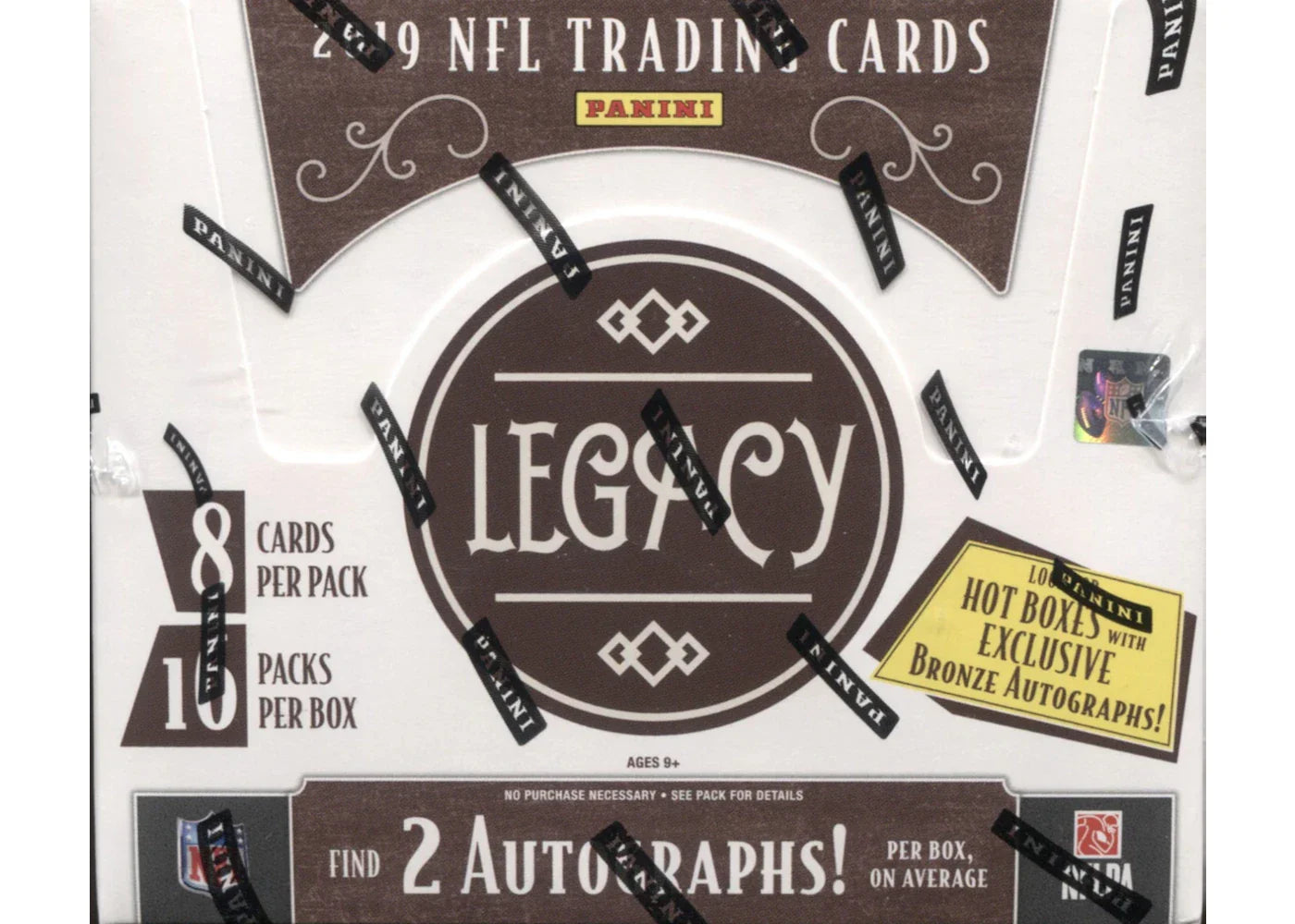 2019 Panini Legacy Football Hobby Box