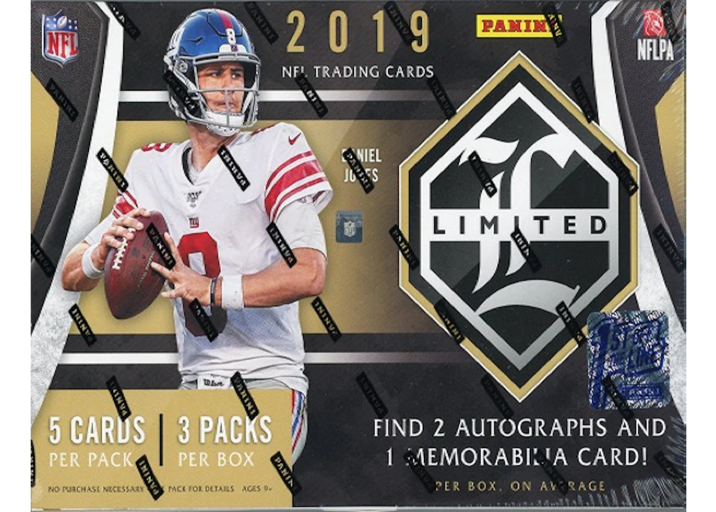 2019 Panini Limited Football 1st Off The Line Box