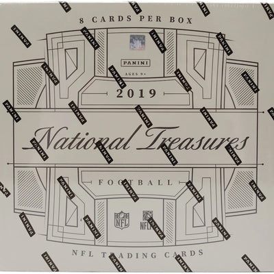 2019 Panini National Treasures Football Hobby Box