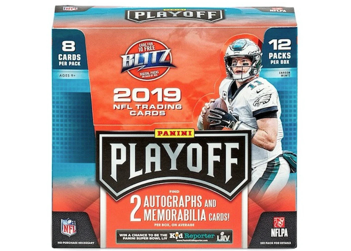 2019 Panini Playoff Football Hobby Box