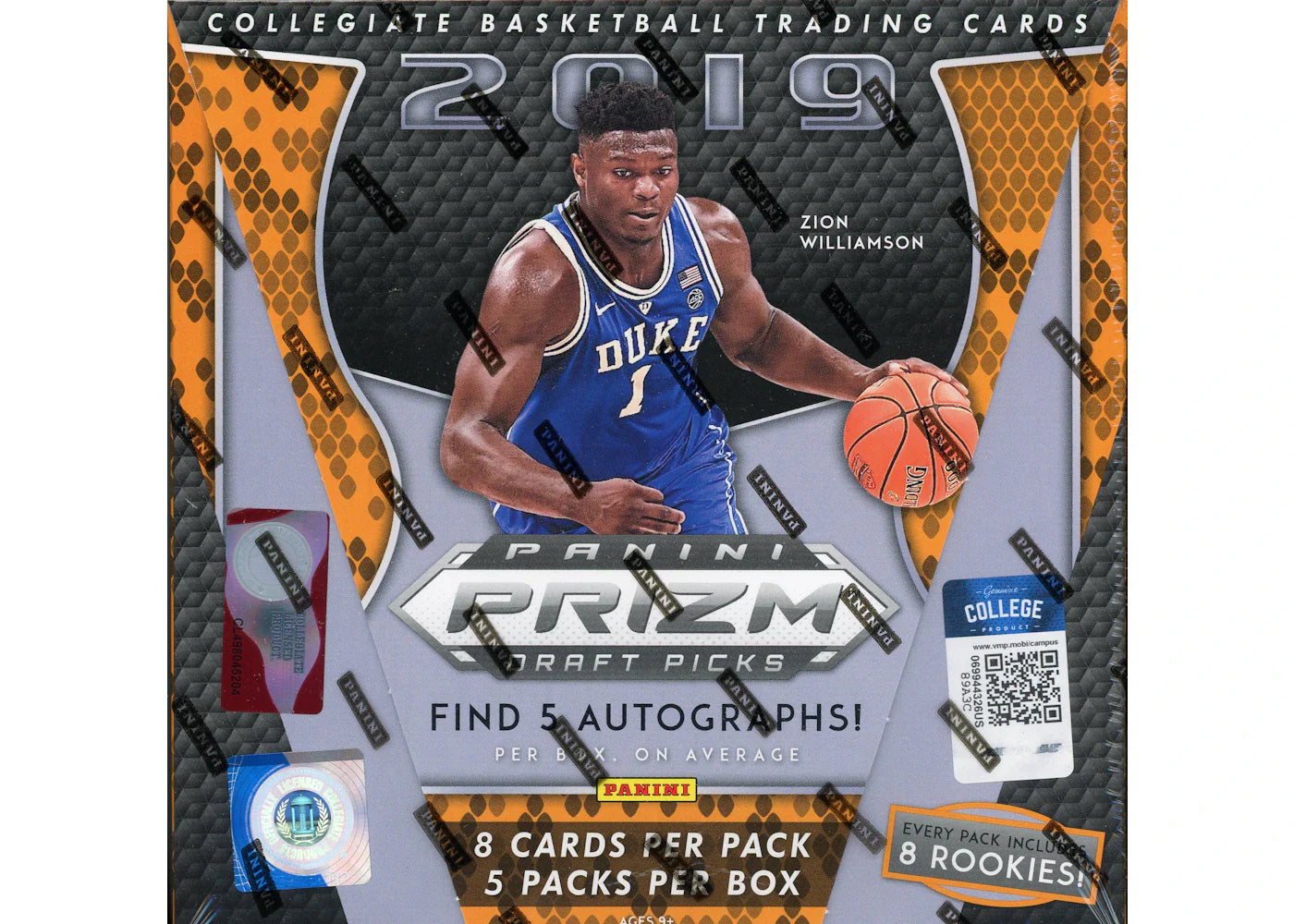 2019 Panini Prizm Draft Picks Basketball Hobby Box