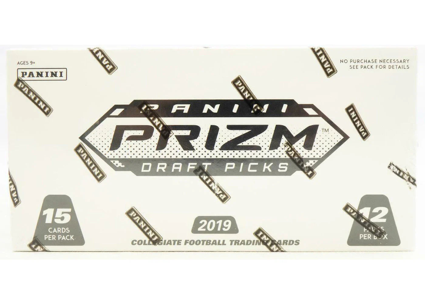 2019 Panini Prizm Draft Picks Football Cello Box