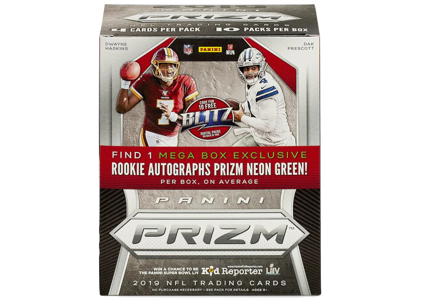 2019 Panini Prizm Football 40 ct Mega Box