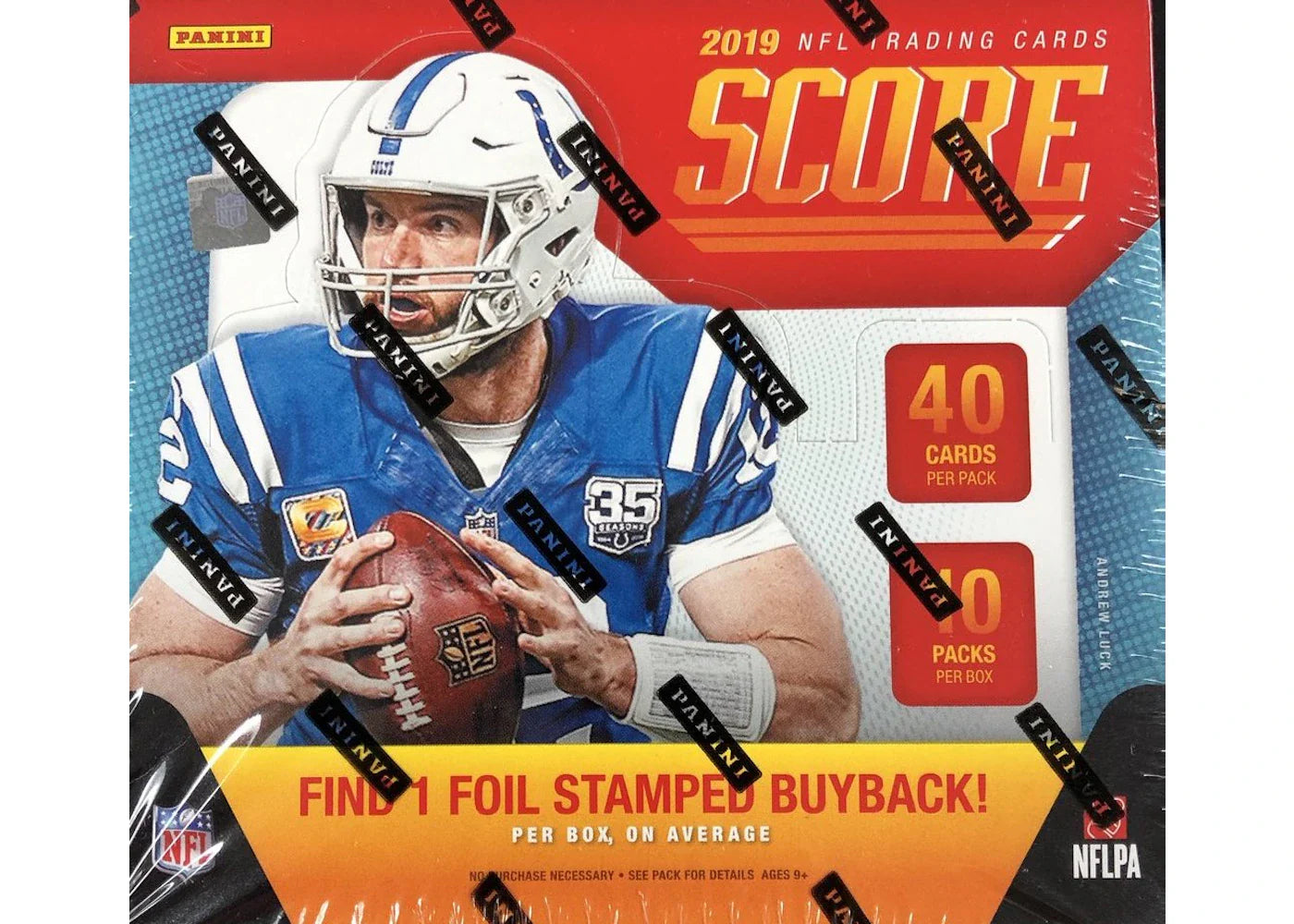 2019 Panini Score Football Hobby Box