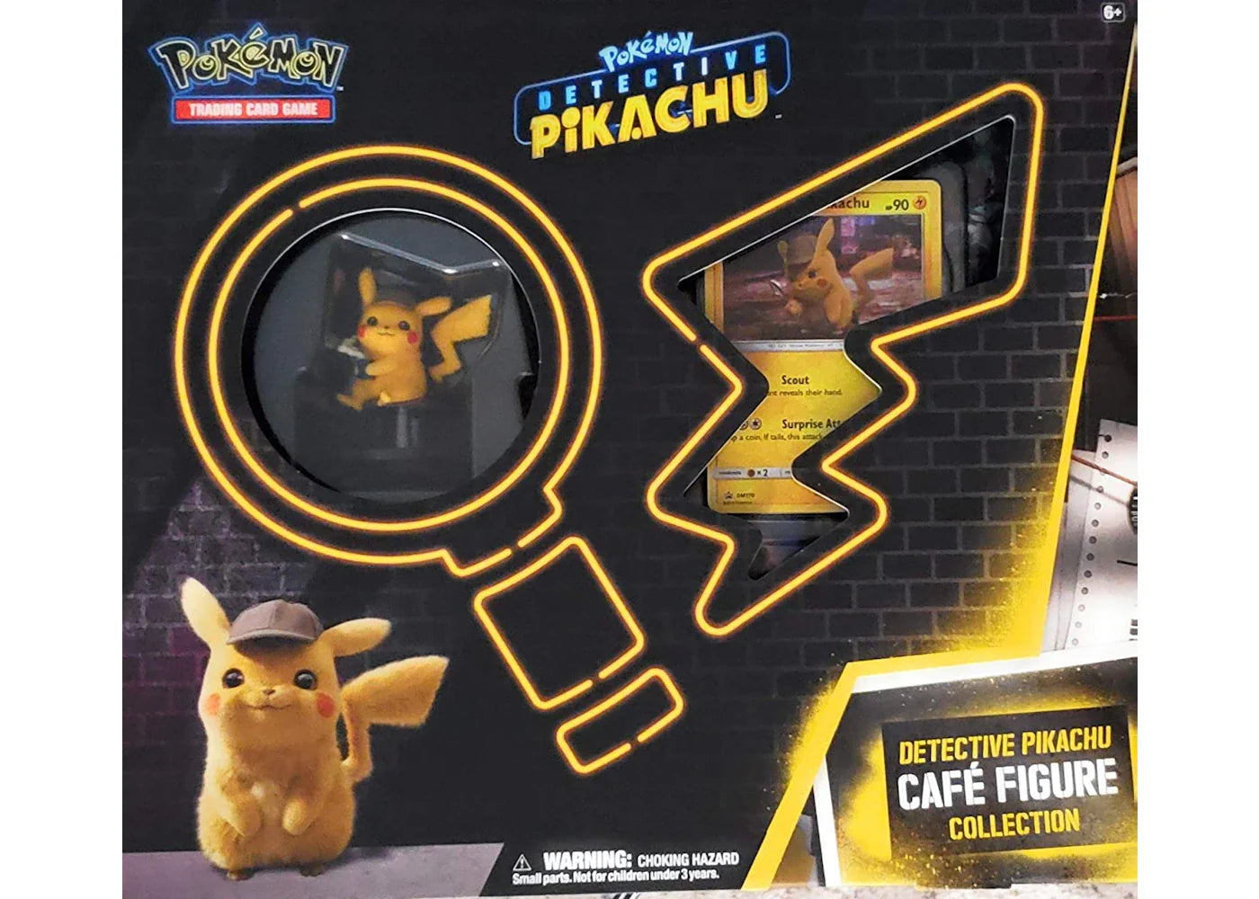 2019 Pokemon TCG Detective Pikachu Cafe Figure Collection