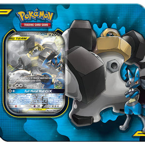 2019 Pokemon TCG Power Partnership Tin Lucario & Melmetal GX