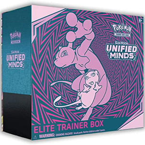 2019 Pokemon TCG Sun & Moon Unified Minds Elite Trainer Box