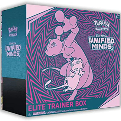 2019 Pokemon TCG Sun & Moon Unified Minds Elite Trainer Box