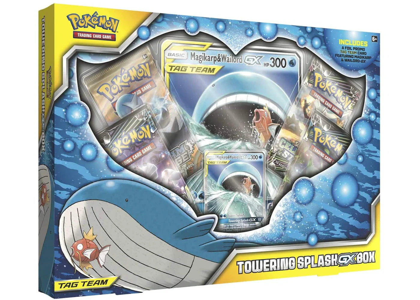2019 Pokemon TCG Towering Splash GX Box