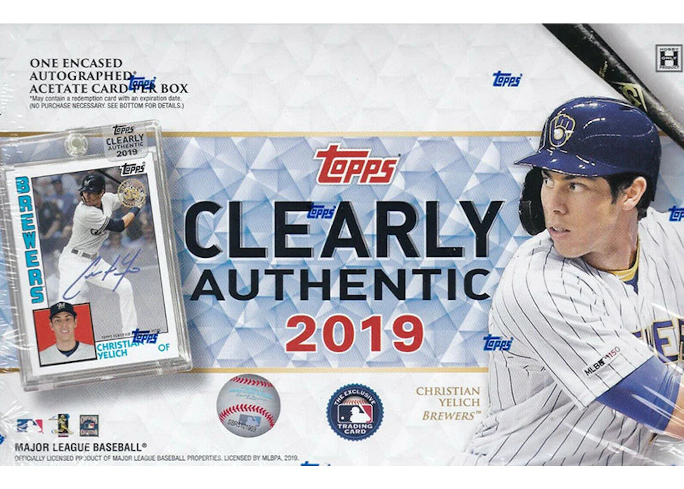 2019 Topps Clearly Authentic Baseball Hobby Box