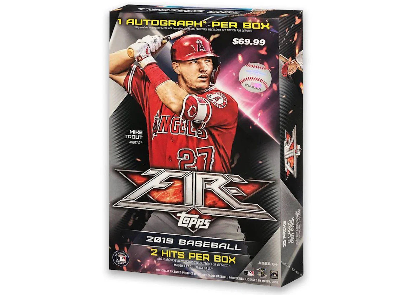 2019 Topps Fire Baseball Hobby Box