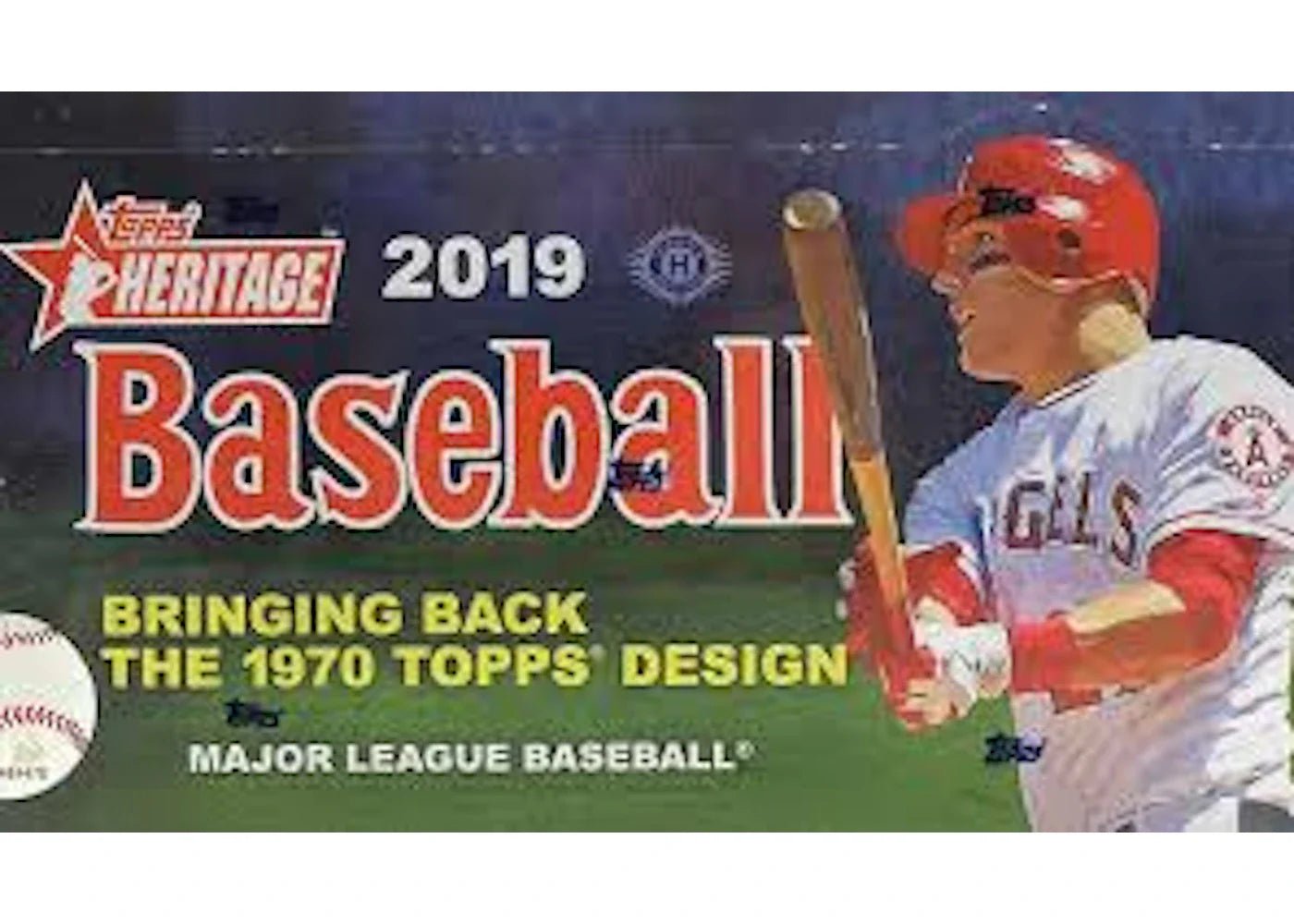 2019 Topps Heritage Baseball Hobby Box