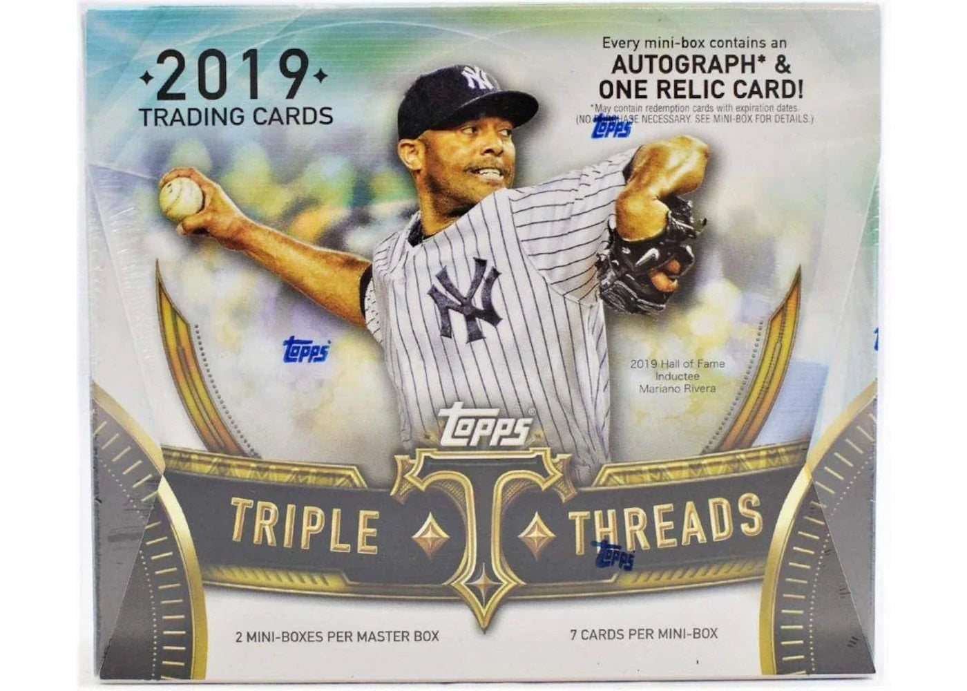 2019 Topps Triple Threads Baseball Hobby Box
