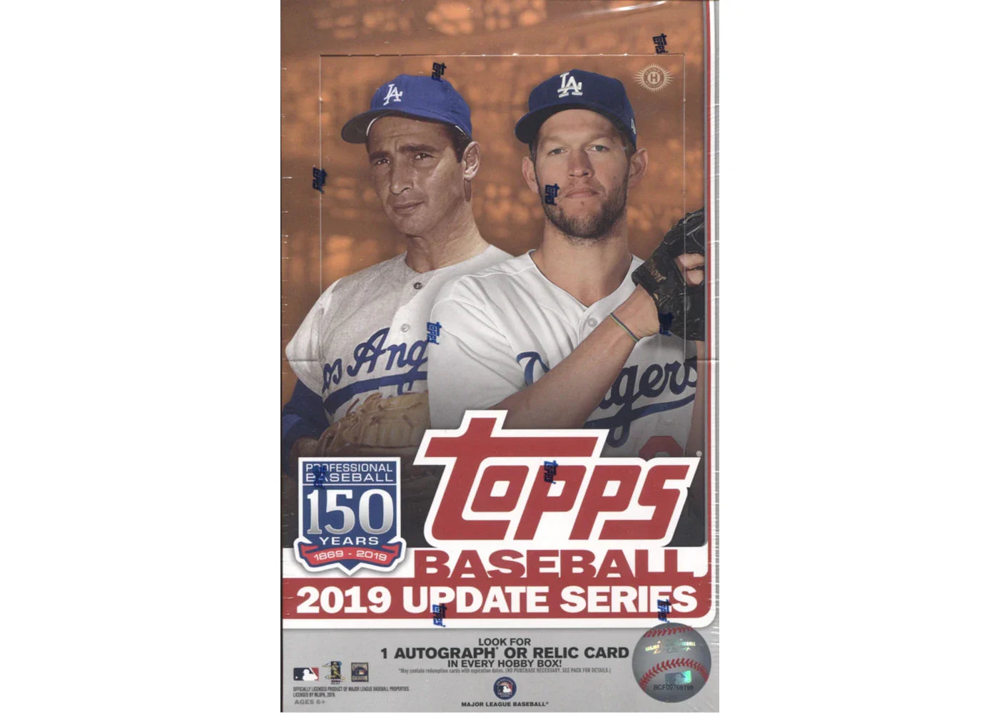 2019 Topps Update Baseball Hobby Box