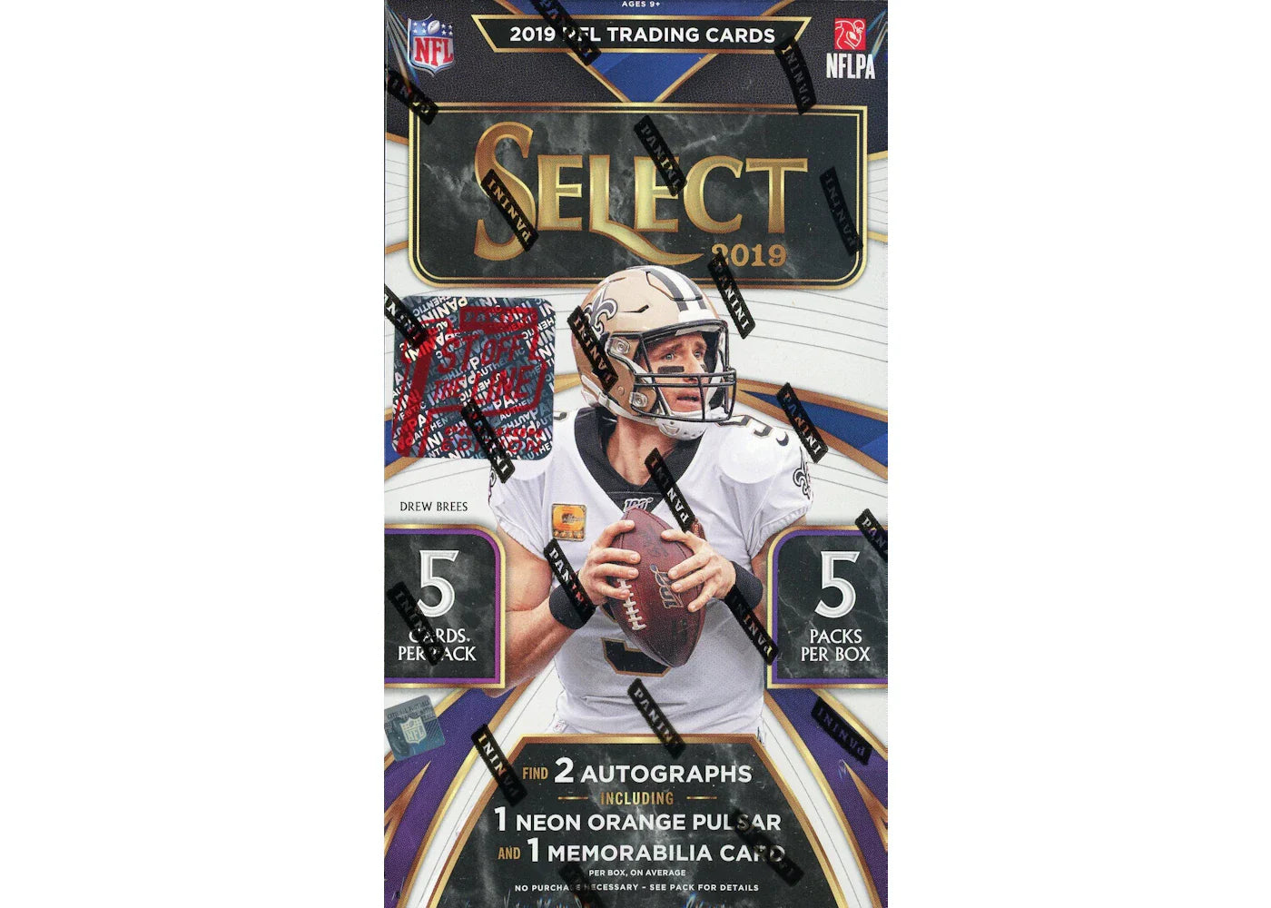 2019 Panini Select Football 1st Off The Line Premium Edition Box